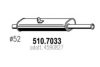 IVECO 4590827 Middle-/End Silencer